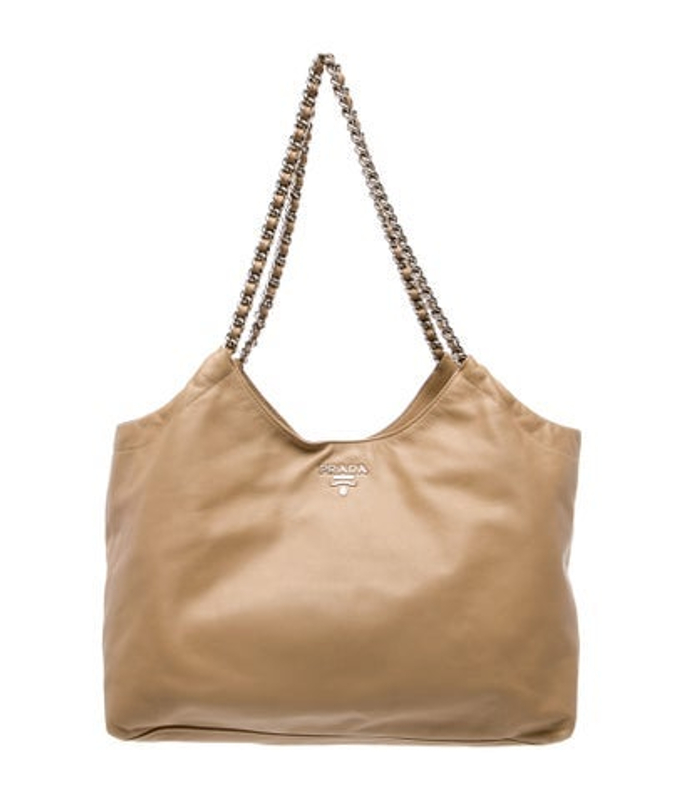 Prada Soft Calf Leather Tote