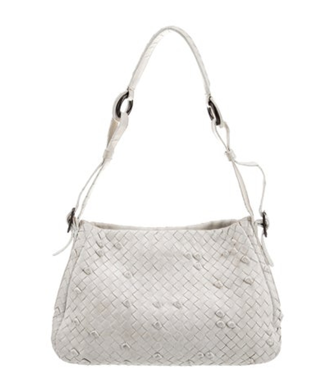 Bottega Veneta Veneta Intrecciato Shoulder Bag Vintage