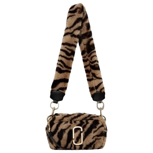 Faux fur handbag