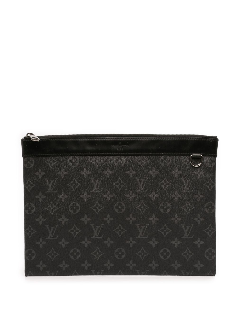 2017 Monogram Eclipse Discovery Pochette GM clutch bag
