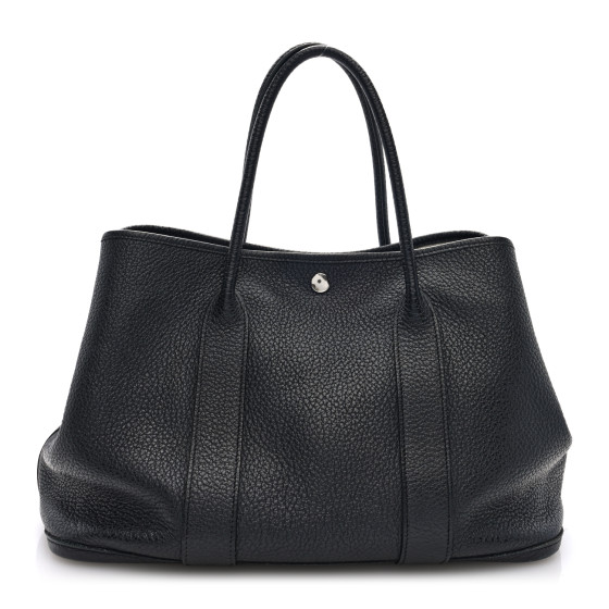 Hermes Negonda Garden Party Tote 36 MM Black