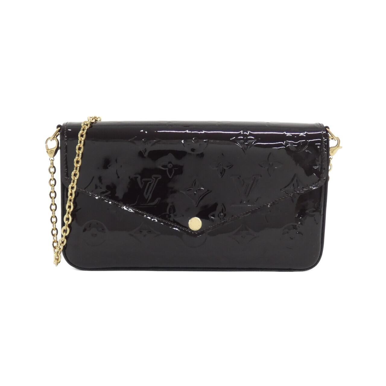 Louis Vuitton Vernis Pochette Felicy M61267 Shoulder Bag