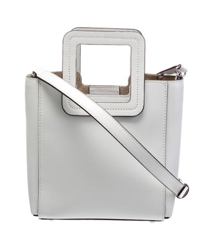 Staud Leather Top Handle Bag