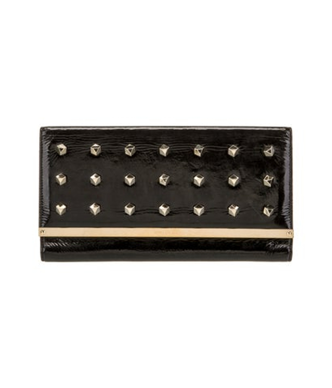 Jimmy Choo Choo Patent Leather Clutch