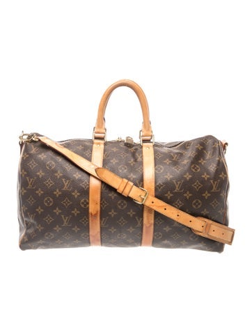 LV Monogram Keepall Bandouliere 50
