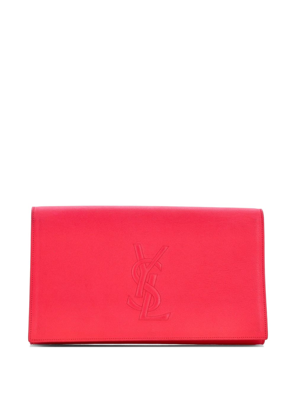 Belle de Jour Leather Large clutch bag