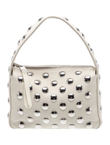 Khaite Leather Elena Studded Medium