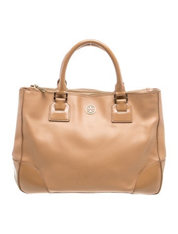 Leather Top Handle Bag