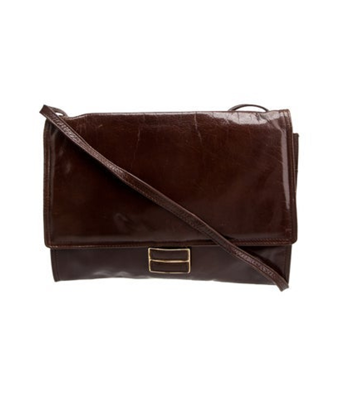 Bottega Veneta Veneta Leather Crossbody Bag Vintage