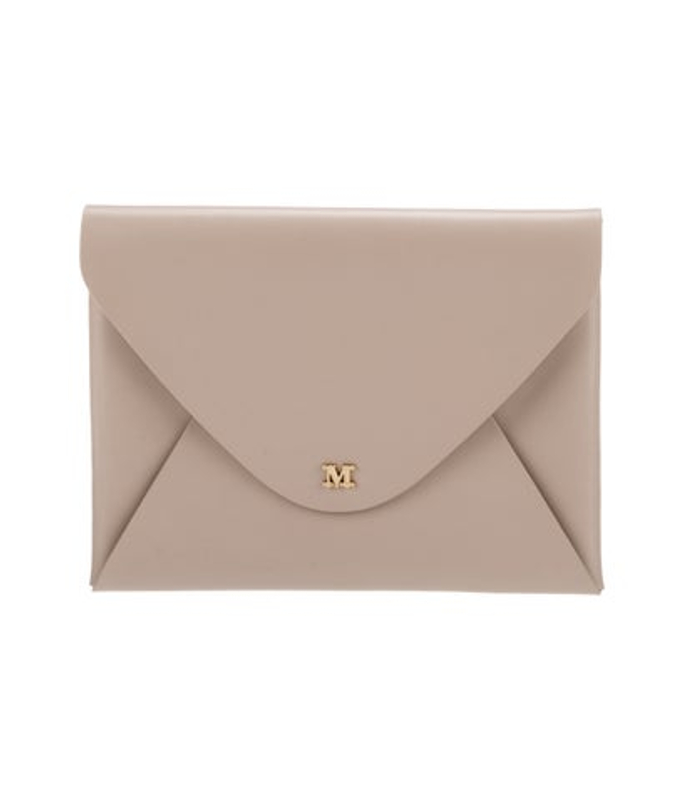 Max Mara Mara Leather Clutch