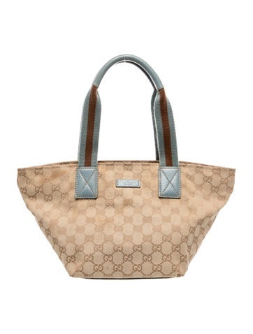 GG Canvas Top Handle Bag Vintage