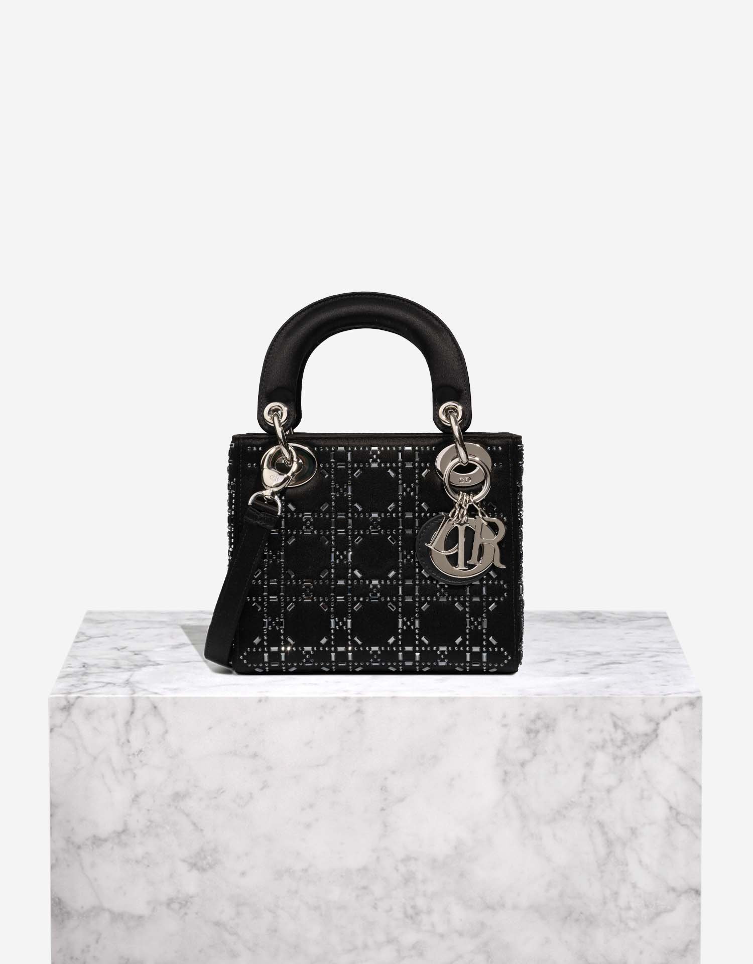 
		Lady Mini Silk / Rhinestones Black    