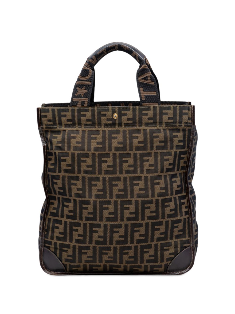 Fendi 2000-2010 Zucca Canvas Shopping tote bag