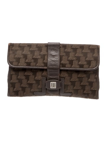 Lanvin Leather Clutch
