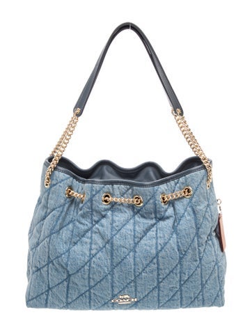 Denim Shoulder Bag