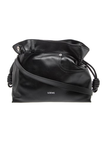 Leather Medium Calfskin Flamenco Panta Clutch Bag