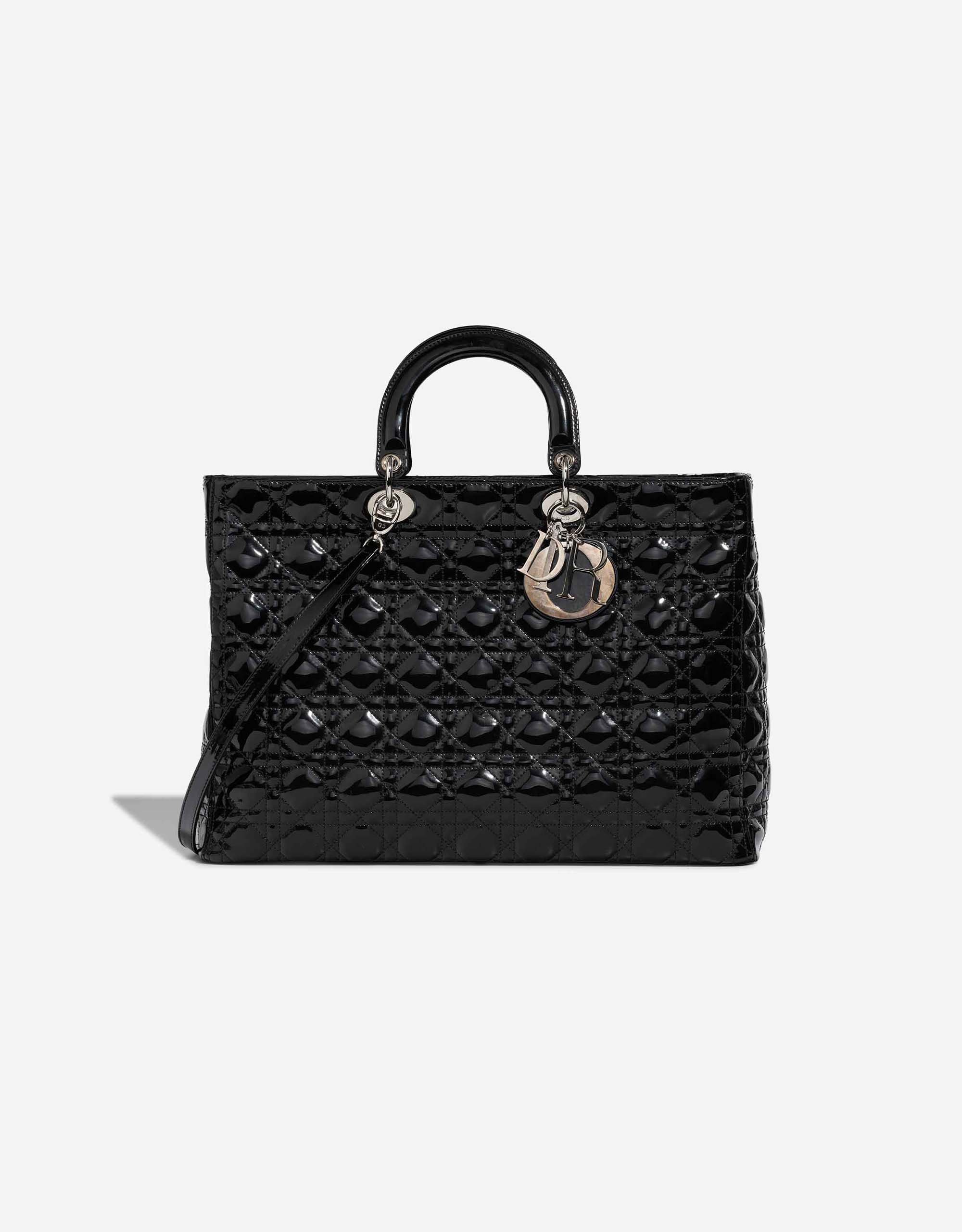 
		Lady Large Patent Black    