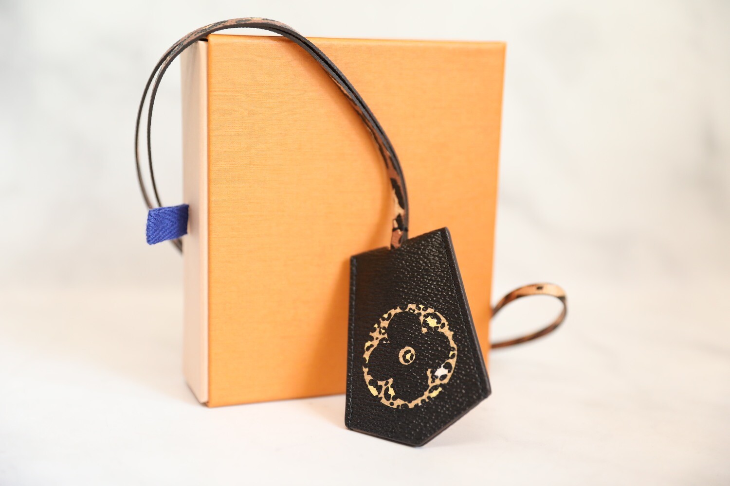 Louis Vuitton Louis Vuitton SLG Key Chain Luggage Tag Jungle Noir