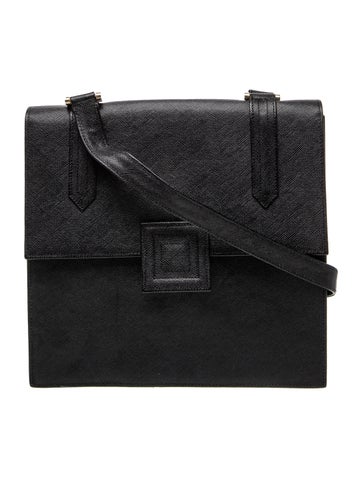 Leather Messenger Bag Vintage