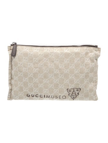 GG Canvas Clutch
