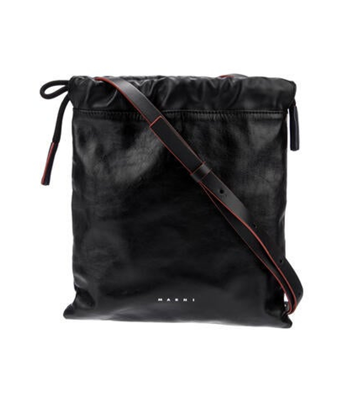 Marni Leather Messenger Bag