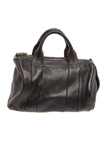Leather Top Handle Bag