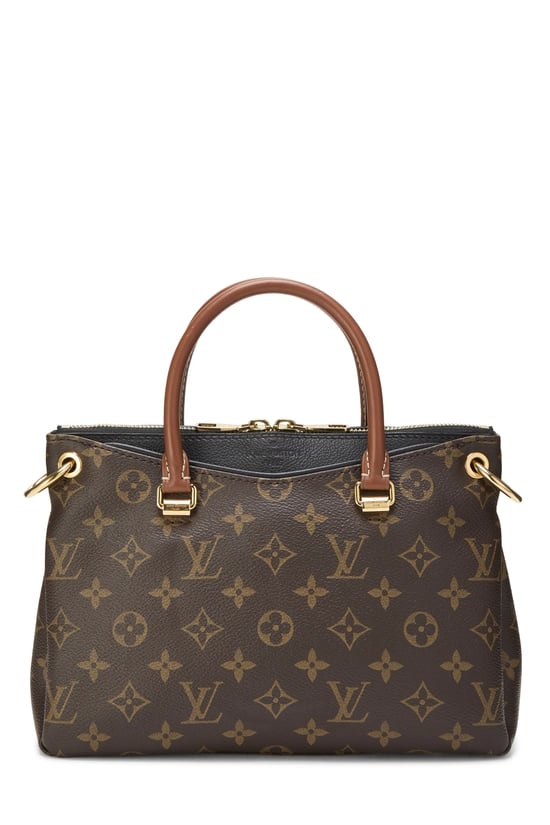 Black Monogram Canvas Pallas BB