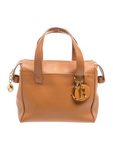 Leather Top Handle Bag Vintage