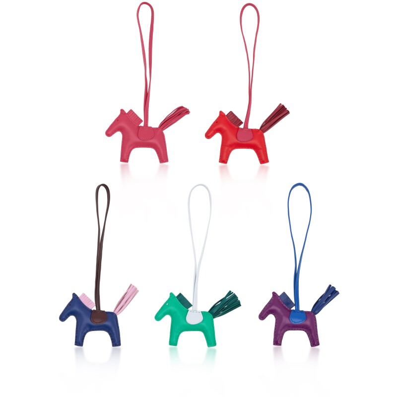 Hermes Set of 5 Rodeo PM Charms, 2020-2021