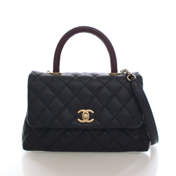 Chanel Small Caviar Coco Handle Bag