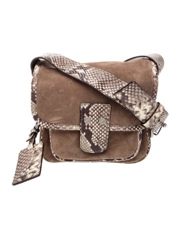 Suede Shoulder Bag