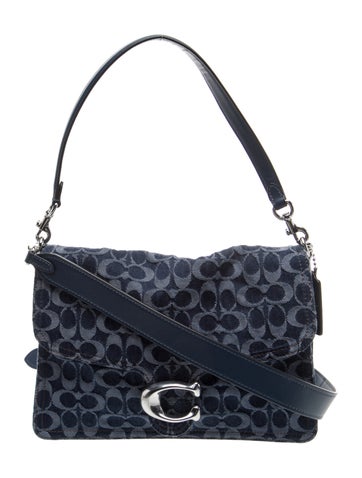 Denim Top Handle Bag