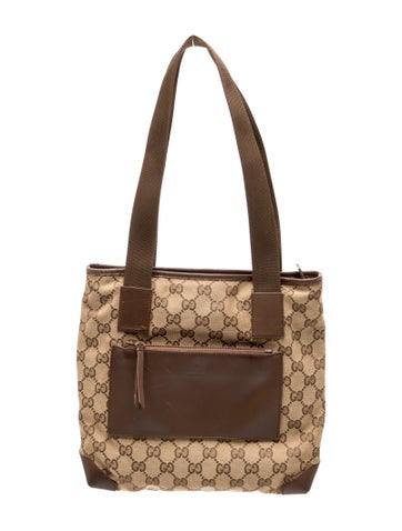 GG Canvas Shoulder Bag Vintage