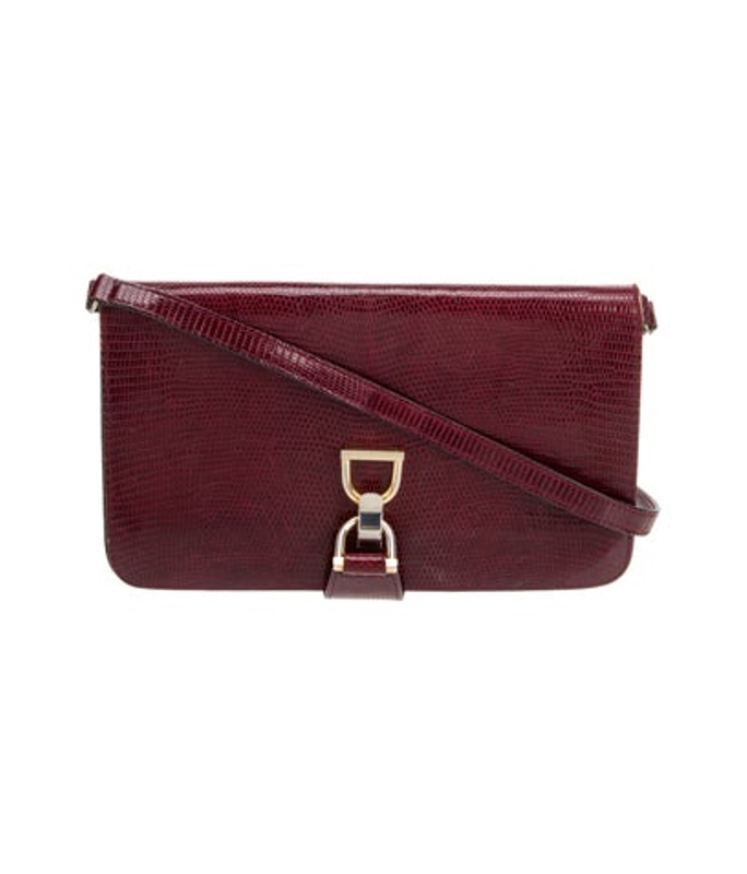 Gucci Lizard Shoulder Bag Vintage