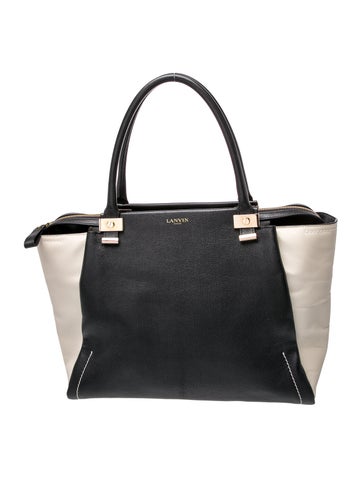 Lanvin Leather Top Handle Bag