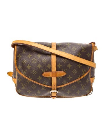 LV Monogram Saumur 30 Vintage