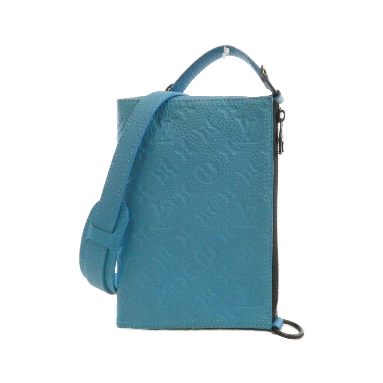 Louis Vuitton Taurillon Clemence Monogram Triangle Messenger Shoul...
