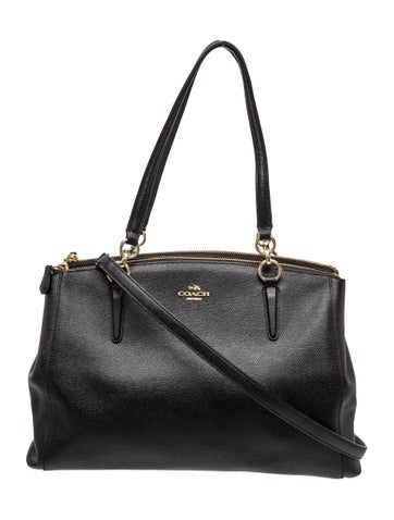 Leather Top Handle Bag