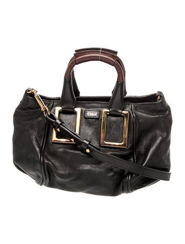 Leather Top Handle Bag