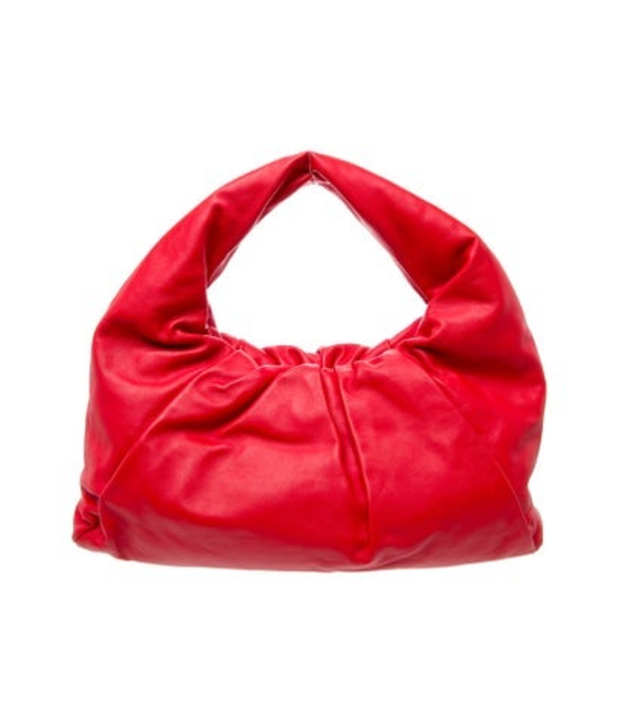 Bottega Veneta Veneta Leather Shoulder Pouch