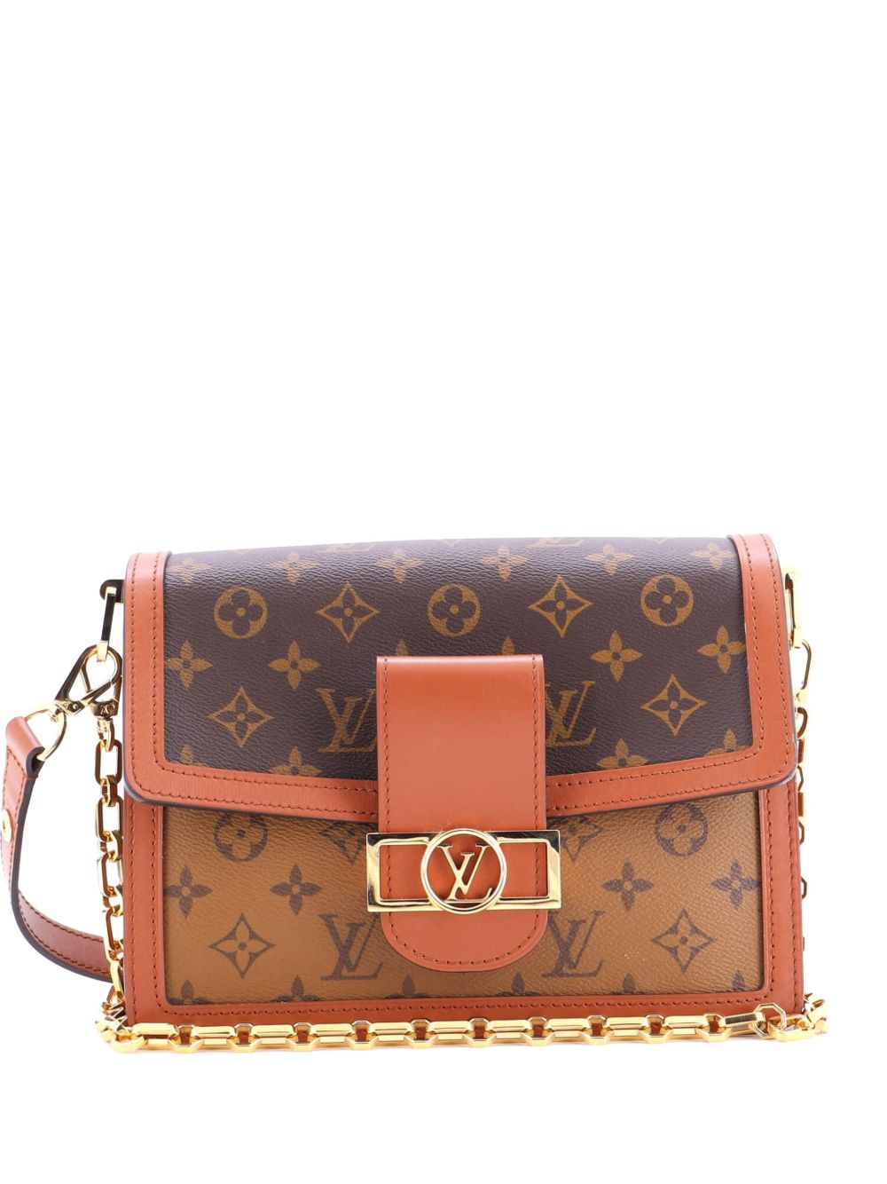 Louis Vuitton Dauphine Reverse Monogram Canvas MM shoulder bag