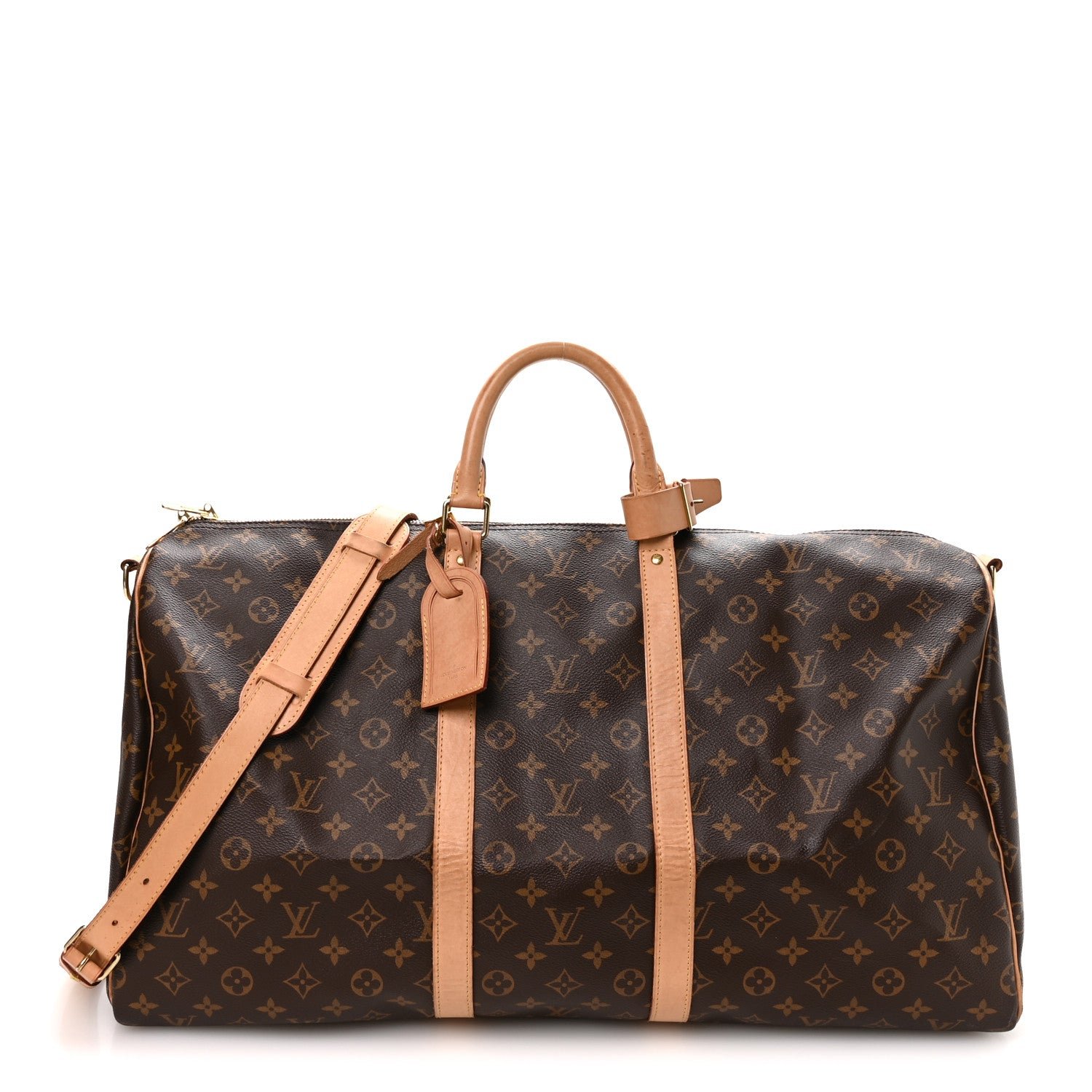 Louis Vuitton Louis Vuitton Monogram Keepall Bandouliere 55