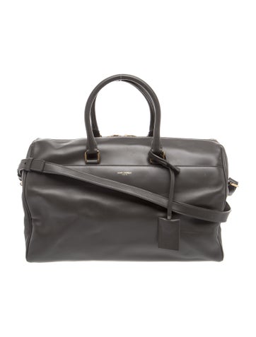 Leather Top Handle Bag