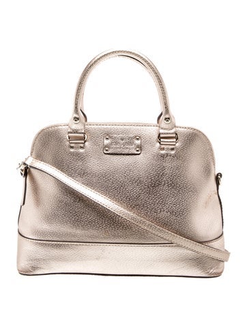 Leather Top Handle Bag