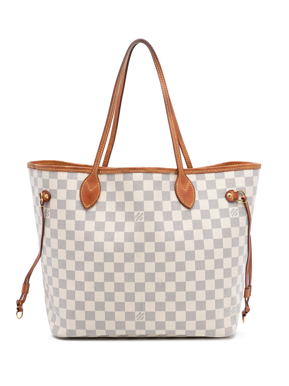 2019 Damier Azur Neverfull MM tote bag