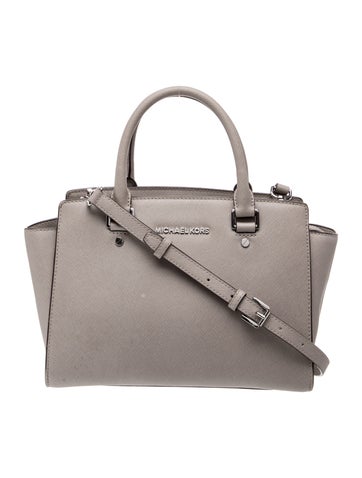 Michael Kors Saffiano Leather Top Handle Bag