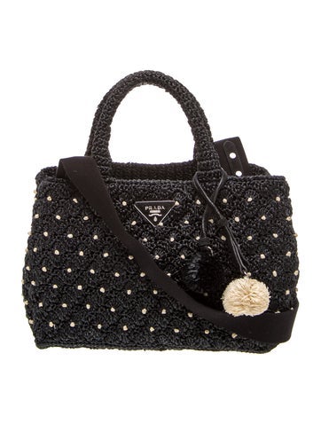 Enameled Metal Triangle Tote
