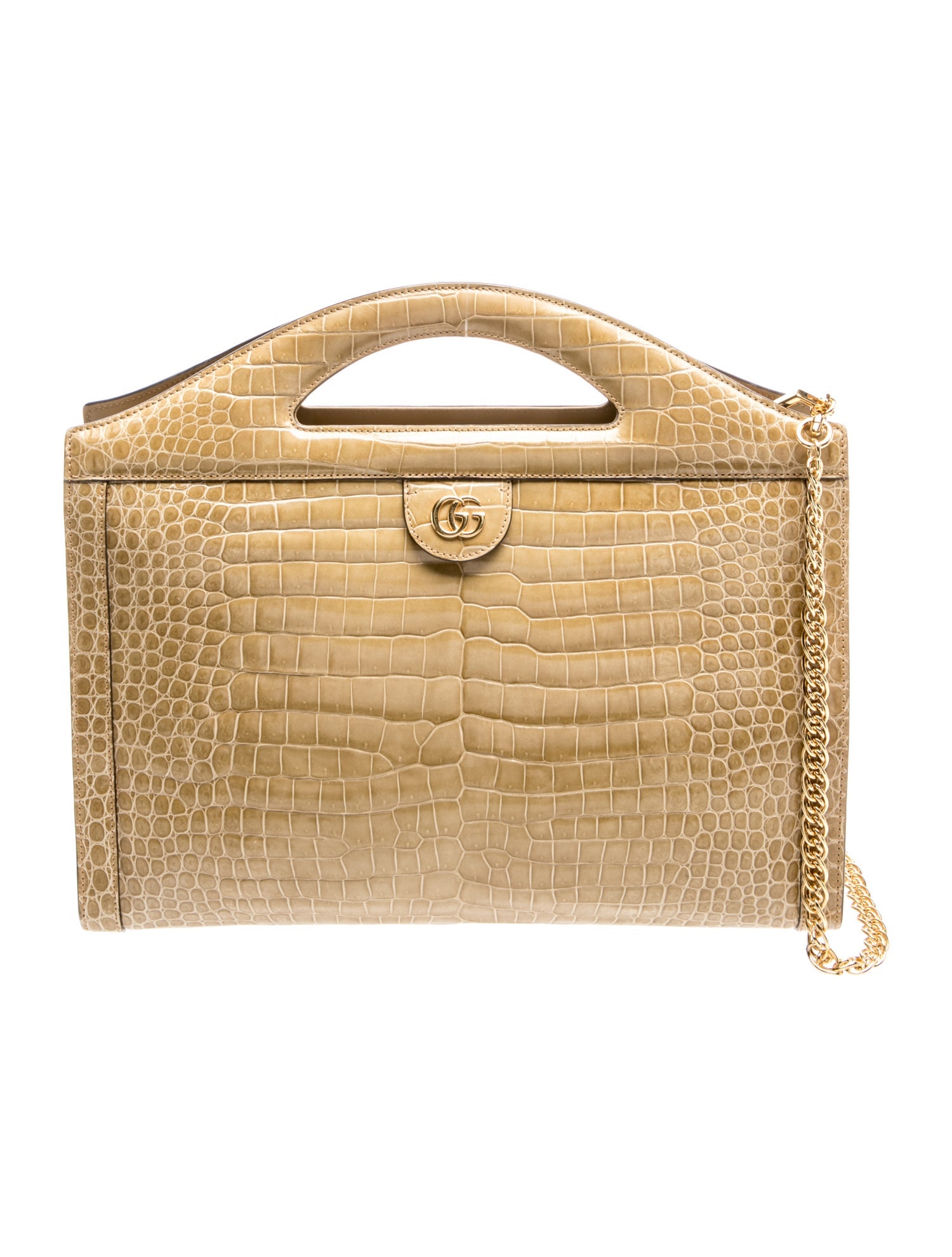Gucci Leather Top Handle Bag