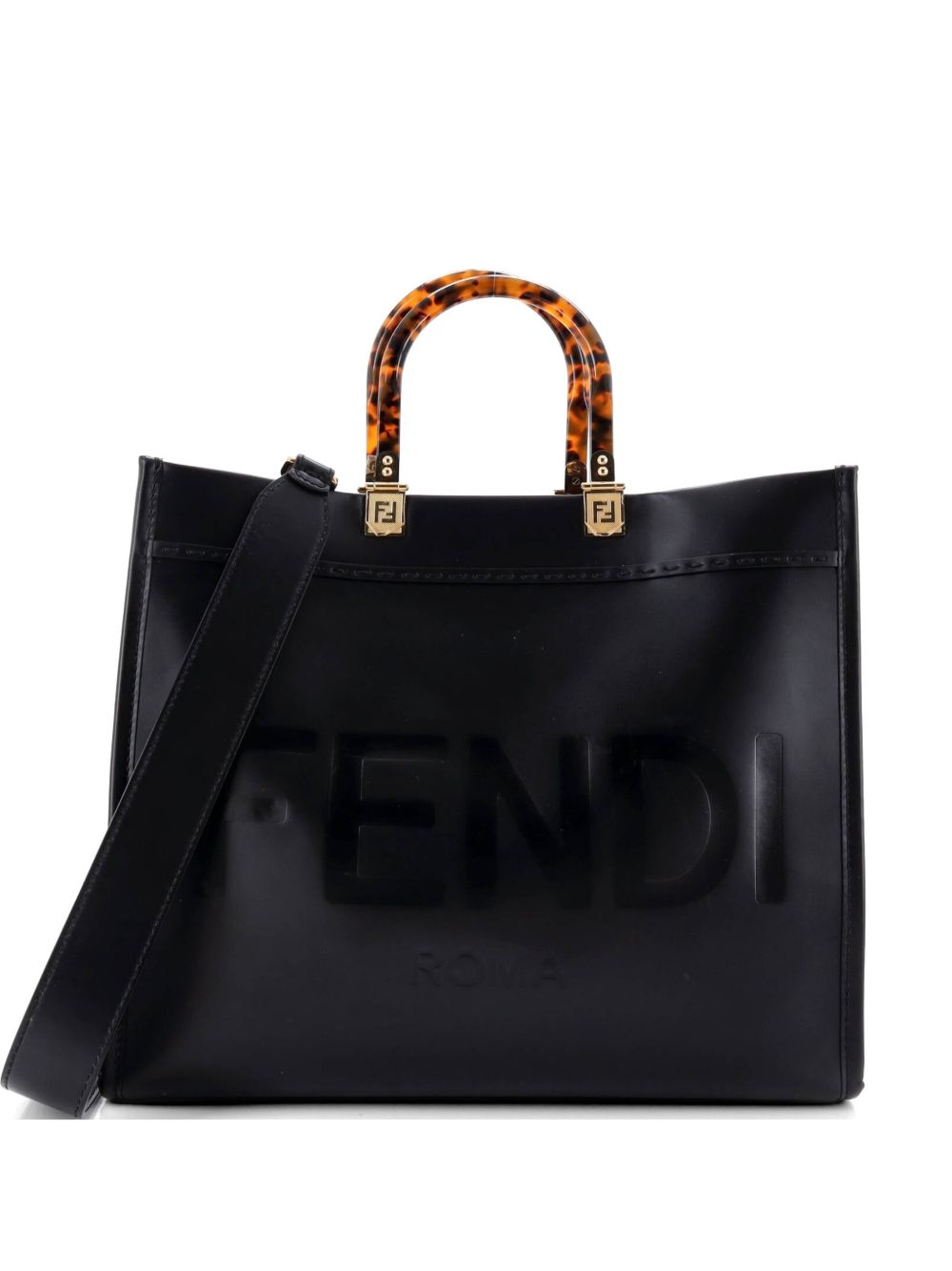 Sunshine Shopper Leather Medium tote bag