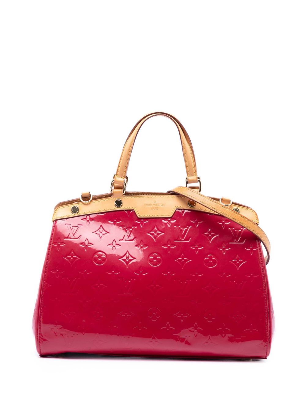 2014 Monogram Vernis Brea MM satchel